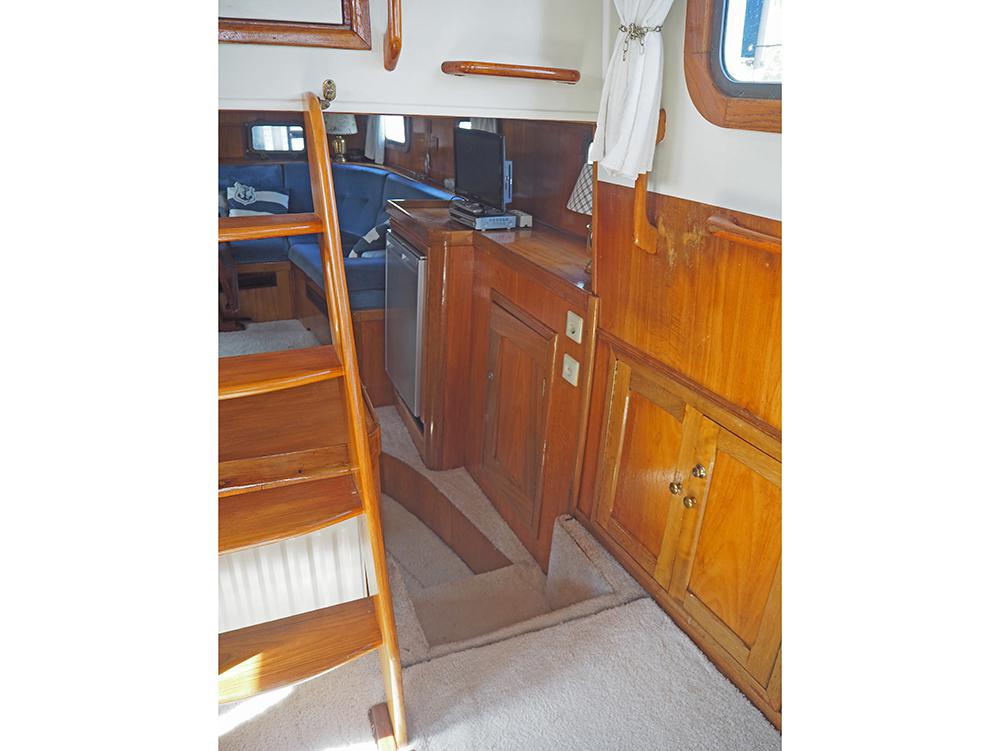 Achterkajuit, Accommodatie